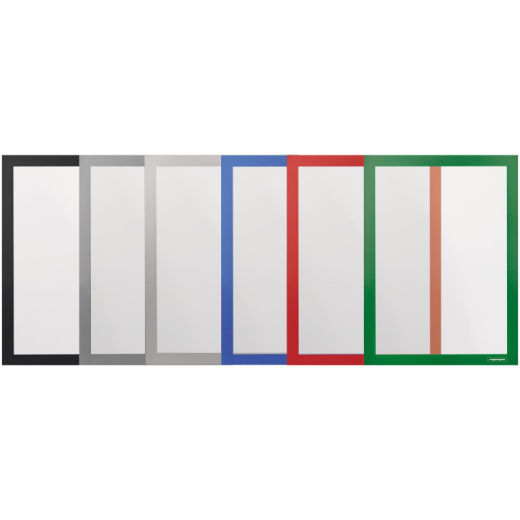 magnetoplan Rahmen magnetofix 1131910 A4 sk sortiert 6St.,