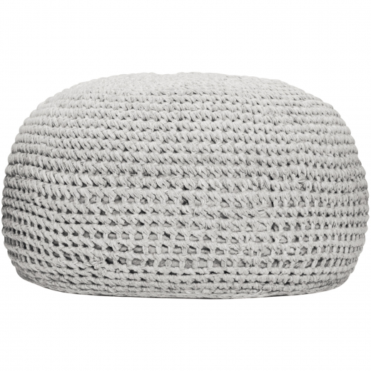 BEST Sitzkissen Pouf Ronda 69455058 55x55x41cm light grey, - 800014581