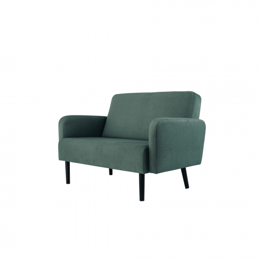 Paperflow Sofa LISBOA LC2PT.01.08 2Sitzer Stoff sw/gn, - 800024960