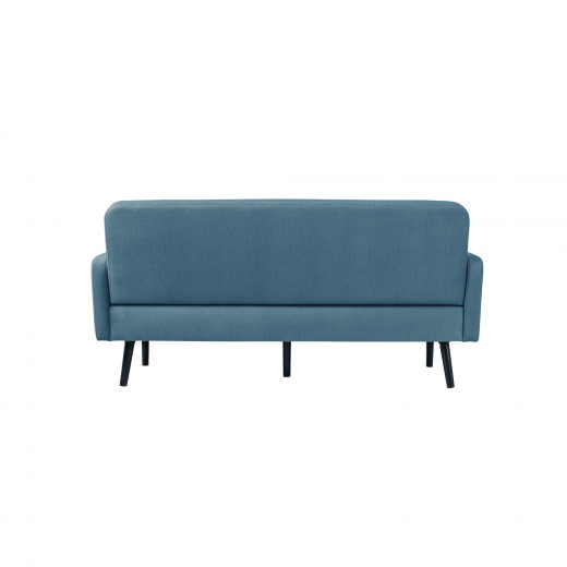 Paperflow Sofa LISBOA LC3PT.01.06 3Sitzer Stoff sw/bl, - 800025050