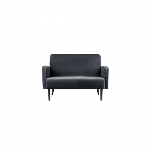 Paperflow Sofa LISBOA LC2PV.01.11 2Sitzer Samt sw/an, - 800025191