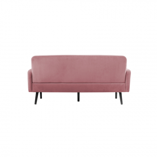 Paperflow Sofa LISBOA LC3PV.01.17 3Sitzer Samt sw/pi, - 800025236