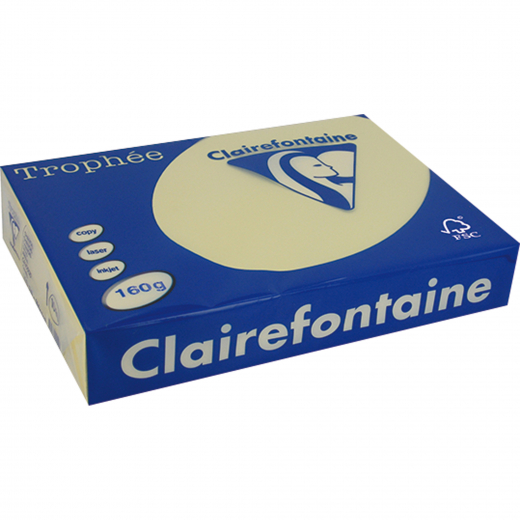 Clairefontaine Kopierpapier 1040C 025601610111 A4 160g ch 250Bl, - 8010028