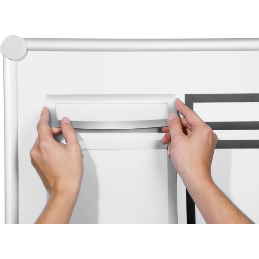 DURABLE Rahmen DURAFRAME TOP 498601 A4 sw 5 St./Pack., - DUR4986SW