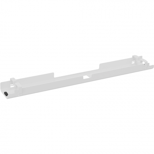 Kabelkanal horizontal beidseitig abklappbar für Tische B1800mm ws, - 810016801