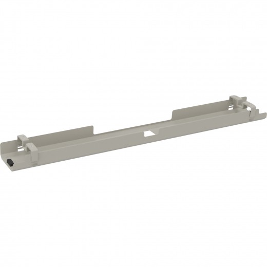 Kabelkanal horizontal beidseitig abklappbar für Tische B1800mm si, - 810016895