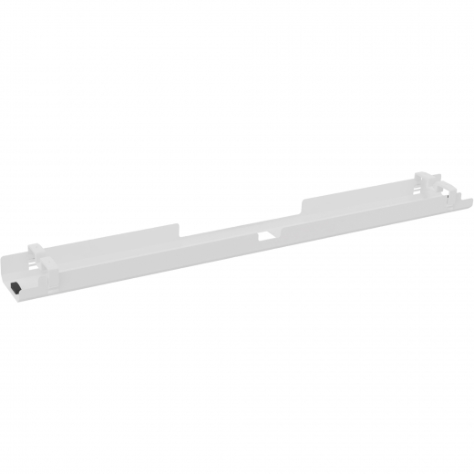 Kabelkanal horizontal beidseitig abklappbar für Tische B2000mm ws, - 810016901