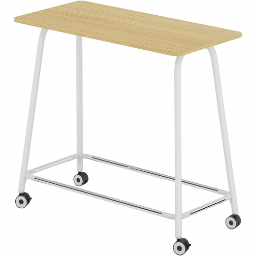 Stehtisch Sedus se:lab high desk agile weiß/eiche, - 815021572