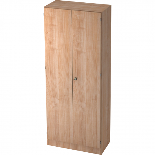 Hammerbacher Garderobenschrank V6200/N/N/SG 5OH nußbaum/nußbaum, - 820002973