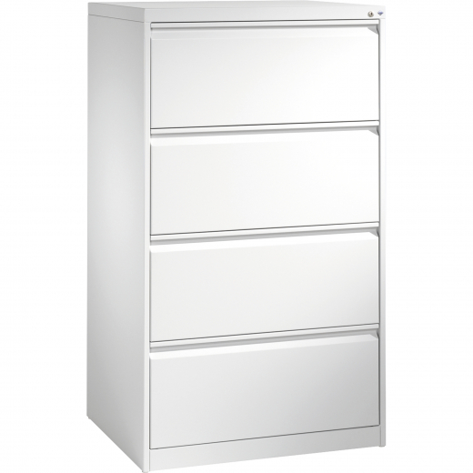 C+P Hängeregistraturschrank Acurado 12934312S10036 A4 4Schübe rws/rws, - 820011201