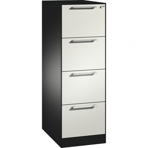 C+P Hängeregistraturschrank Asisto 146225411S10156 A4 1bahnig sgr/rws, - 820013702