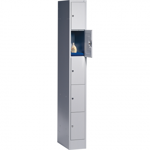 C+P Fächerschrank 8070010S10000 auf Sockel 5Fächer lgr/lgr, - 820021681