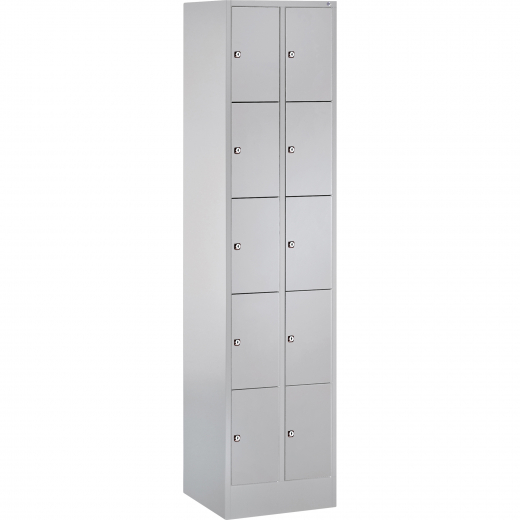 C+P Fächerschrank 8070020S10000 auf Sockel 10Fächer lgr/lgr, - 820021781