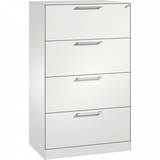 C+P Hängeregistraturschrank Asisto 146023412S10000 A4 2bahnig rws/rws, - 820029001