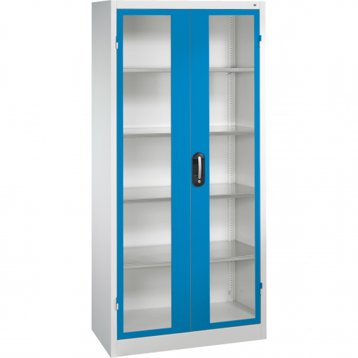 C+P Werkzeugschrank 8920055S10016 Fenstertür 1950x930x400mm lgr/lbl, - 820032758