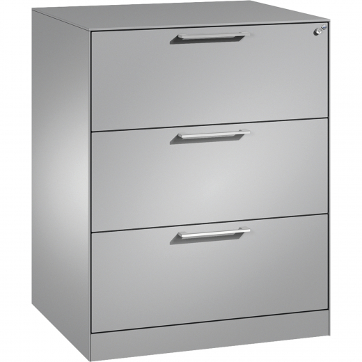 C+P Hängeregistraturschrank Asisto 146243312S10004 A4 2bhg wsalu/wsalu, - 820038094