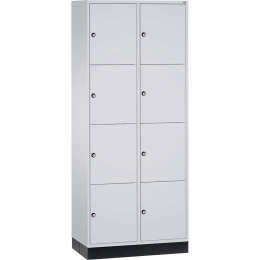 C+P Schließf.schrank 8470202S10003 8Fächer 1950x820x500mm lgr/lgr, - 820058481