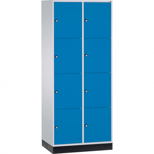 C+P Schließf.schrank 8470203S10002 8Fächer 1950x820x600mm lgr/ebl, - 820058556