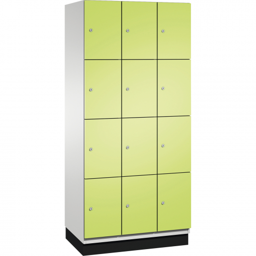 C+P Fächerschrank 4510330S10012 Sockel 12Fächer B900mm lgr/cgn, - 820069068