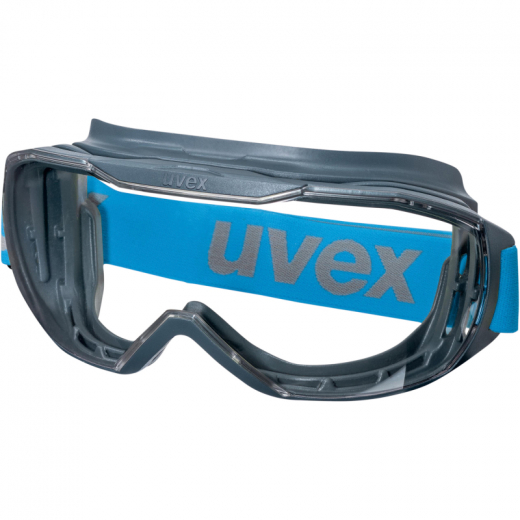 uvex Schutzbrille megasonic 9320265 anthrazit/blau,