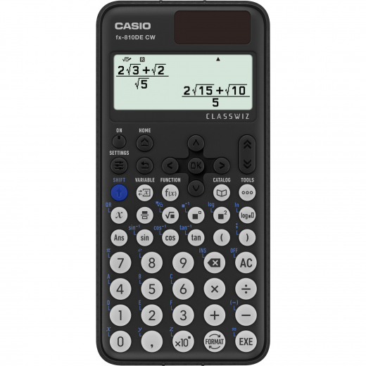 Casio Schulrechner FX-810DECW-W-ET ClassWiz, - 837460