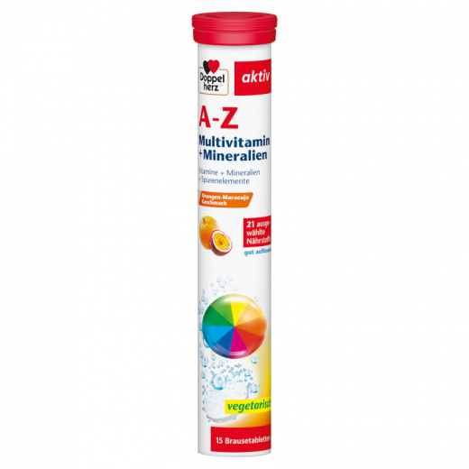 Doppelherz A-Z Multivitamin Mineralien 15St, - 492183900