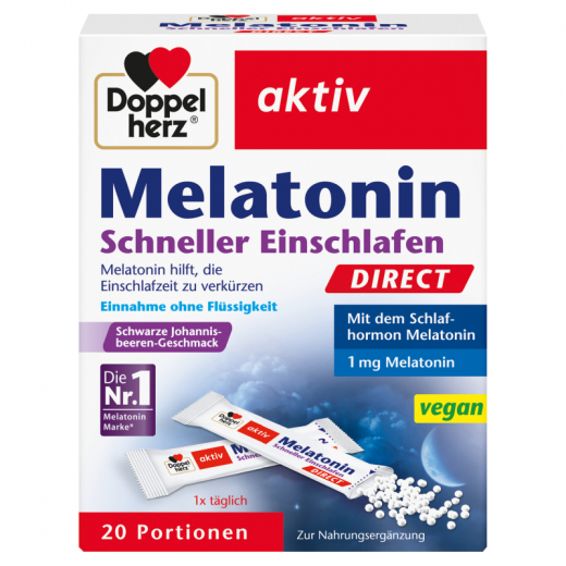 Doppelherz Melatonin Direct 20St,