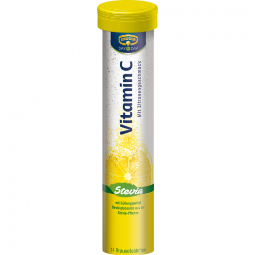 KRÜGER DAY by DAY Brausetablette 67835 Vitamin C 14St, - 492191000