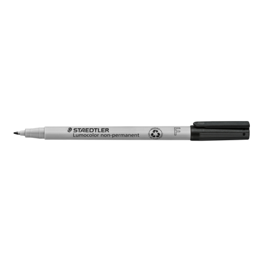 STAEDTLER Folienstift Lumocolor 316-9 0,6mm non-permanent schwarz, - STA316SW