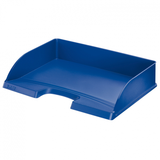 Leitz Briefablage Standard Plus 52180035 DIN A4 quer PS blau,