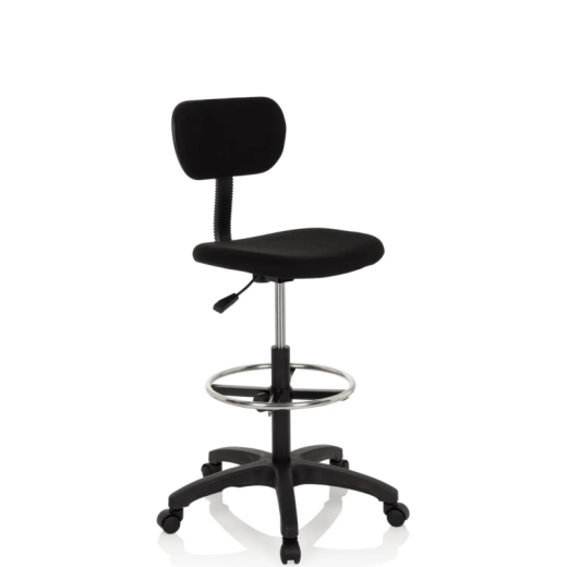 hjh OFFICE Arbeitshocker TOP WORK 05 671004 sw, - 800037890