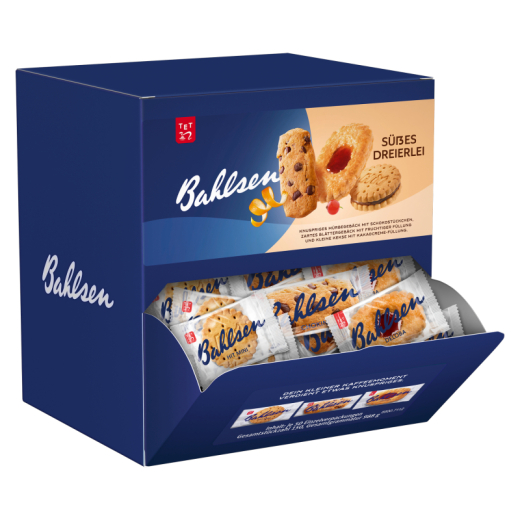 Bahlsen Gebäck Süßes Dreierlei 41560 150 St./Pack., - BAH4154