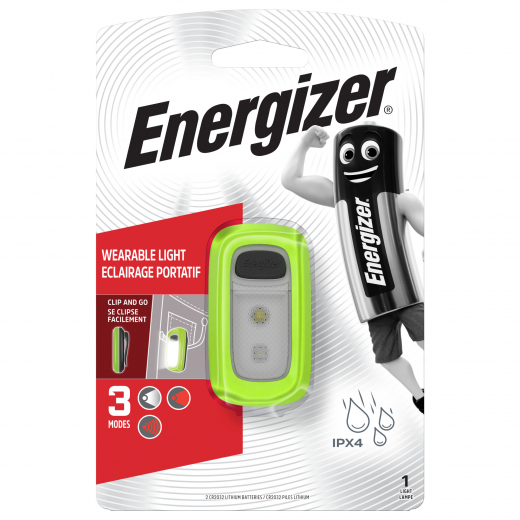 Energizer Taschenlampe Wearable Clip Light E301422003, - 870006900