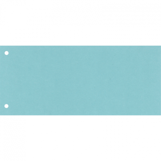 Trennstreifen 10,5x24cm Karton blau 100 St./Pack., - 121220650