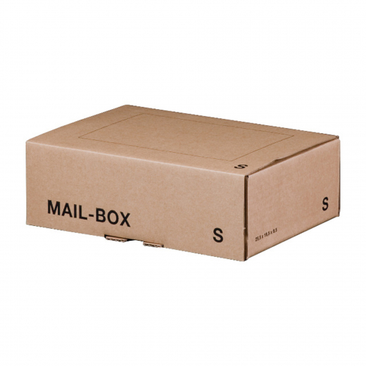 smartboxpro Versandkarton MAIL-BOX 00069029 249x175x79mm S braun, - 871266