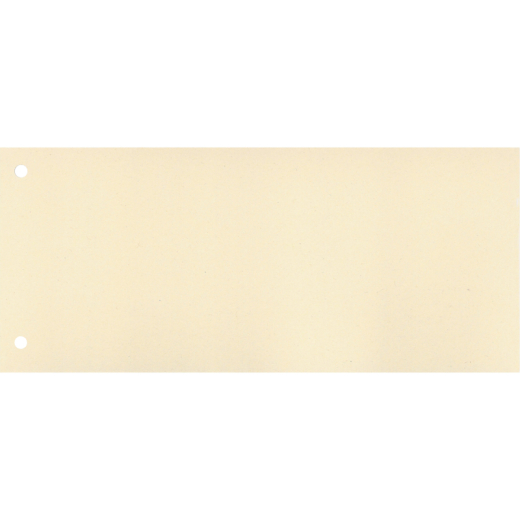 Trennstreifen 10,5x22cm Karton chamois 100 St./Pack., - 121220612
