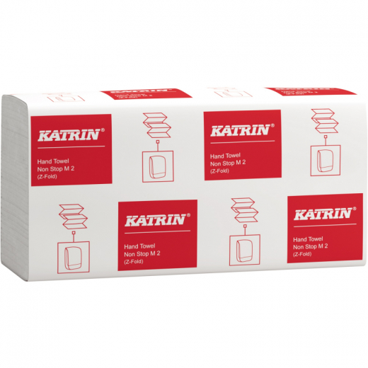 Katrin Papierhandtuch Non Stop M2 61617 2lg. 20,3x24cm weiß 4000Bl., - KTR61617