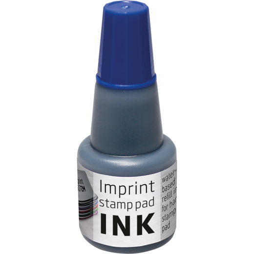 Stempelkissenfarbe Imprint 143657 24ML blau, - 163002850