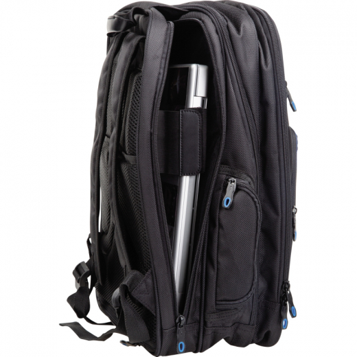 LIGHTPAK Notebookrucksack Echo1 Executive Line 46103 Nylon schwarz, - JUE46103