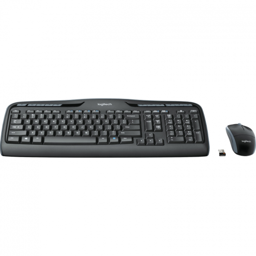 Logitech Tastatur-Maus-Set MK330 920-008533 schwarz, - LOG920008533