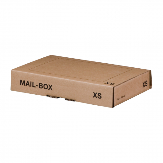 smartboxpro Versandkarton MAIL-BOX 00069028 244x145x38mm XS braun,