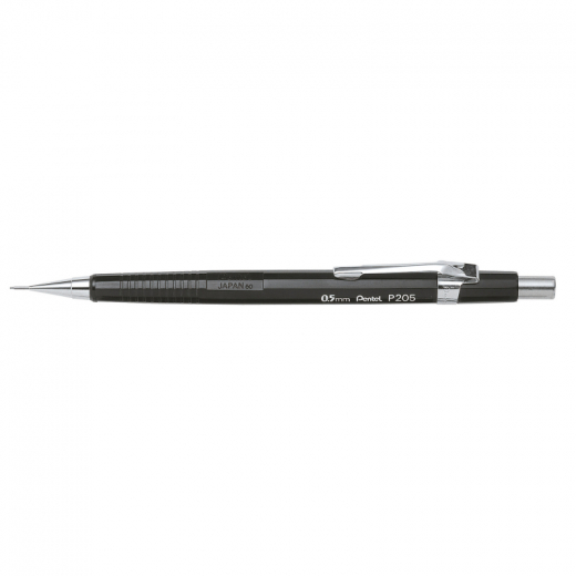 Pentel Druckbleistift Sharp 200 P205-A 0,5mm HB schwarz, - 5102310