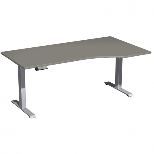 Geramöbel Tisch Elevate Basic re 1800x1000x730-1230mm si/on, - 810070976