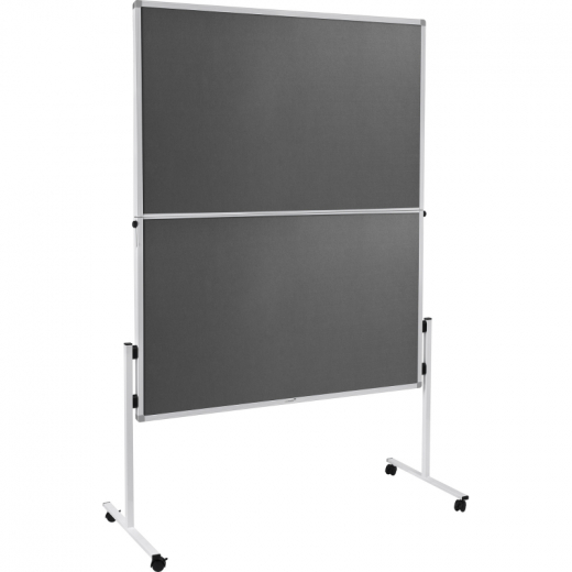 Legamaster Moderationswand 7-209300 120x150cm klappbar Filz grau, - 995054010