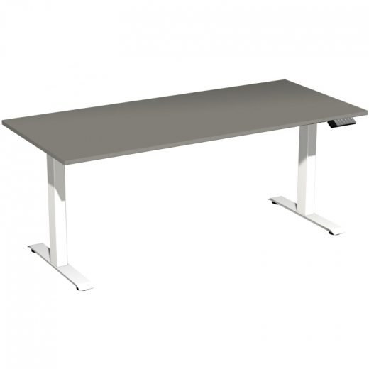 Geramöbel Tisch Elevate Basic 1800x800x730-1230mm ws/on, - 810069676