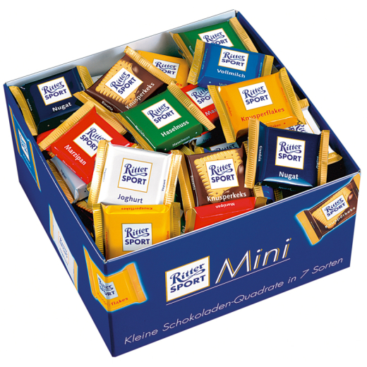 Ritter Sport Schokolade Mini 249584 84 St./Pack., - 945481