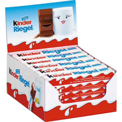 Kinder Schoko Riegel 2204 464520 36St./Pack., - 945653