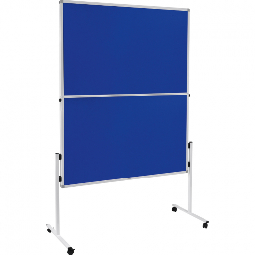 Legamaster Moderationswand 7-209400 120x150cm klappbar Filz blau, - 150077850