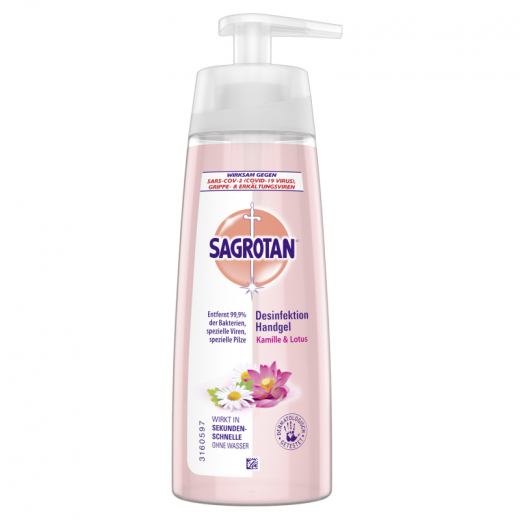 Sagrotan Handdesinfektionsgel 3204982 Kamille & Lotus 200ml,