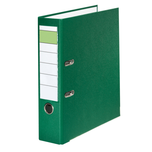 Ordner 10077923 DIN A4 80mm PP grün, - 823181011